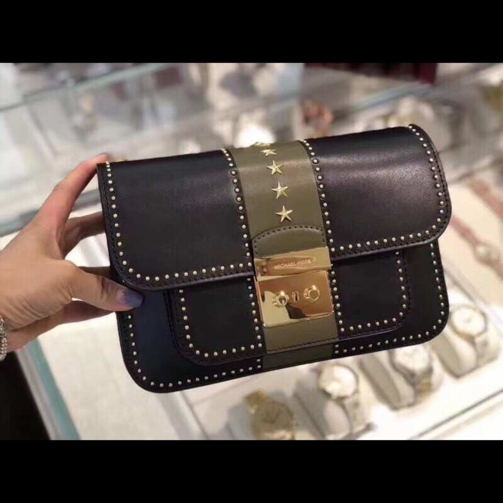 Michael Kors Sloan Editor Leather Shoulder Bag